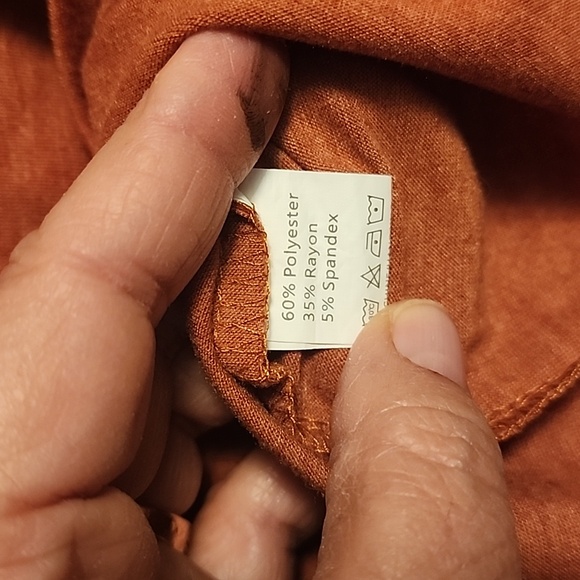 Fall t shirt, thankful, grateful, and blessed burst brown size Medium - Picture 5 of 5